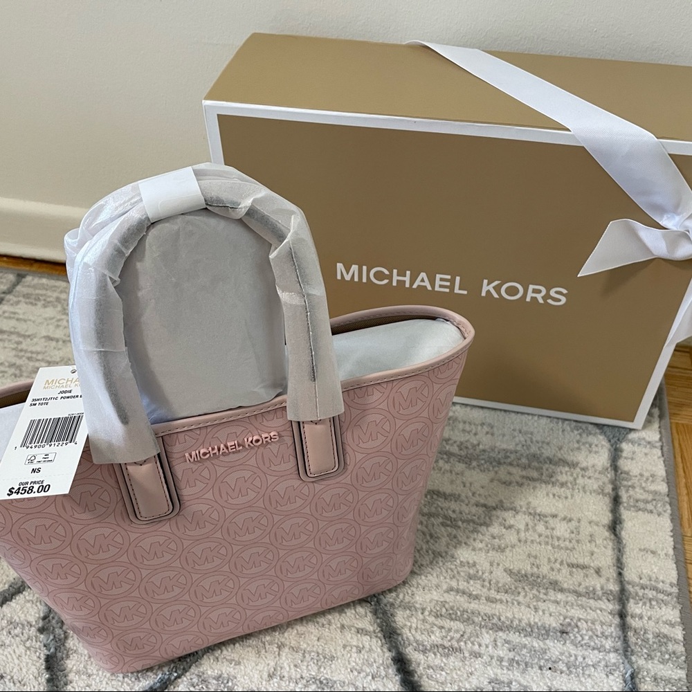 Michael Kors Jodie Small Logo Jacquard